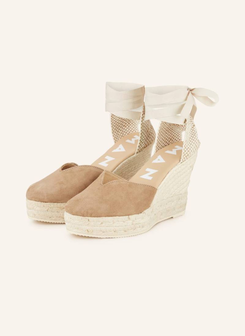 Manebí Wedges beige von MANEBÍ