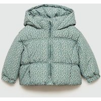 Steppanorak mit Blumenmuster von MANGO BABY