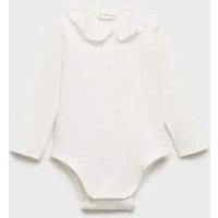 Baumwoll-Body mit Volants von MANGO BABY