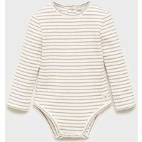 Gestreifter Body von MANGO BABY