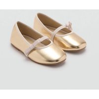 Ballerinas mit Metallic-Riemen von MANGO BABY