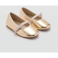 Ballerinas mit Metallic-Riemen von MANGO BABY