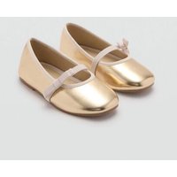 Ballerinas mit Metallic-Riemen Ballerinas mit Metallic-Riemen von MANGO BABY