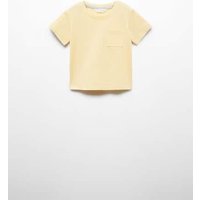 Basic-T-Shirt aus Baumwolle Basic-T-Shirt aus Baumwolle von MANGO BABY