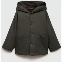 Baumwoll-Anorak mit Innenjacke Baumwoll-Anorak mit Innenjacke von MANGO BABY