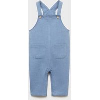Baumwoll-Latzhose mit Taschen Baumwoll-Latzhose mit Taschen von MANGO BABY