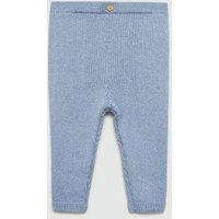 Baumwoll-Leggings mit Rippmuster Baumwoll-Leggings mit Rippmuster von MANGO BABY