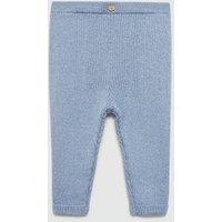 Baumwoll-Leggings mit Rippmuster von MANGO BABY