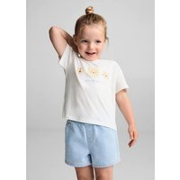 Baumwoll-T-Shirt mit Animal Print von MANGO BABY