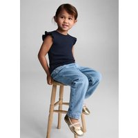 Baumwoll-T-Shirt mit Volantdetails von MANGO BABY