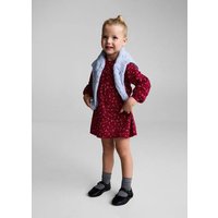 Baumwollkleid mit Blumenmotiven Baumwollkleid mit Blumenmotiven von MANGO BABY