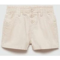 Baumwollshorts mit Knöpfen Baumwollshorts mit Knöpfen von MANGO BABY