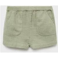 Baumwollshorts mit Taschen Baumwollshorts mit Taschen von MANGO BABY