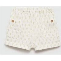 Bedruckte Baumwollshorts Bedruckte Baumwollshorts von MANGO BABY