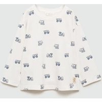 Bedrucktes Baumwoll-T-Shirt von MANGO BABY