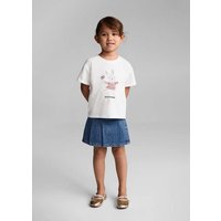 Bedrucktes Baumwoll-T-Shirt von MANGO BABY