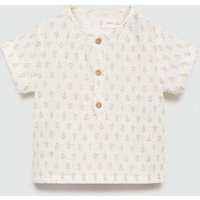 Bedrucktes Baumwoll-T-Shirt Bedrucktes Baumwoll-T-Shirt von MANGO BABY
