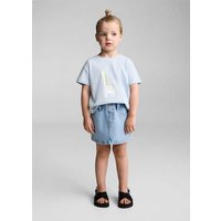 Bedrucktes Baumwoll-T-Shirt von MANGO BABY