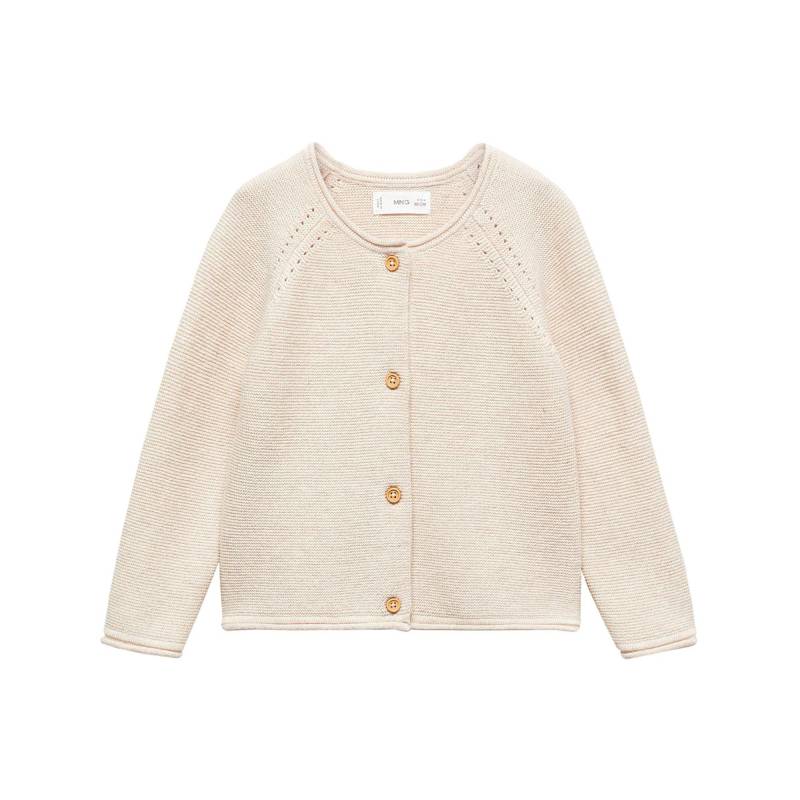 Cardigan, Langarm Unisex Beige 12-18M von MANGO BABY