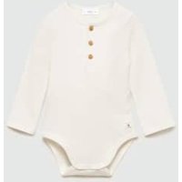 Geknöpfter Baumwoll-Body Geknöpfter Baumwoll-Body von MANGO BABY