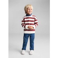 Gemustertes Sweatshirt mit Streifen Gemustertes Sweatshirt mit Streifen von MANGO BABY