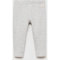 Gestreifte Baumwoll-Leggings von MANGO BABY