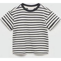 Gestreiftes Baumwoll-Shirt von MANGO BABY