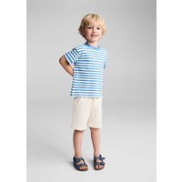 Gestreiftes Baumwoll-Shirt von MANGO BABY