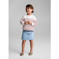 Gestreiftes Baumwoll-Sweatshirt von MANGO BABY