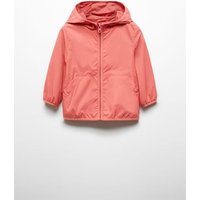 Baumwollparka mit Kapuze von MANGO BABY