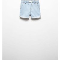 Jeans-Bermudas mit elastischem Bund von MANGO BABY