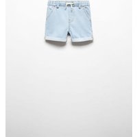 Jeans-Bermudas mit elastischem Bund Jeans-Bermudas mit elastischem Bund von MANGO BABY