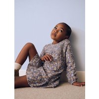 Geblümtes Kleid mit gerafftem Detail Geblümtes Kleid mit gerafftem Detail von MANGO BABY