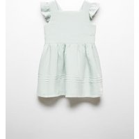 Kleid aus Leinen-Mix von MANGO BABY