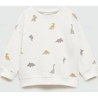 Kapuzenjacke mit Dinosauriern von MANGO BABY