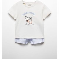 Kurzer Snoopy Pyjama von MANGO BABY