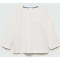 Langärmliges Baumwoll-T-Shirt Langärmliges Baumwoll-T-Shirt von MANGO BABY