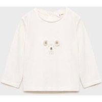 Langärmliges Print-T-Shirt Langärmliges Print-T-Shirt von MANGO BABY