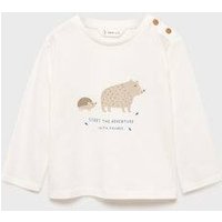 Langärmliges Print-T-Shirt Langärmliges Print-T-Shirt von MANGO BABY