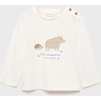 Langärmliges Print-T-Shirt von MANGO BABY