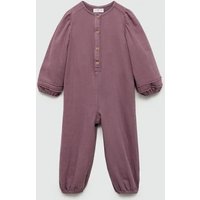 Langer Baumwoll-Jumpsuit von MANGO BABY