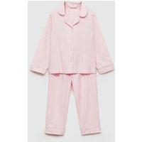Langer Pyjama mit Streifen Langer Pyjama mit Streifen von MANGO BABY