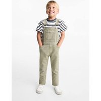 Latzhose aus Baumwolle Latzhose aus Baumwolle von MANGO BABY