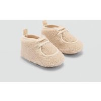 Lederstiefelette mit Kunstshearling von MANGO BABY