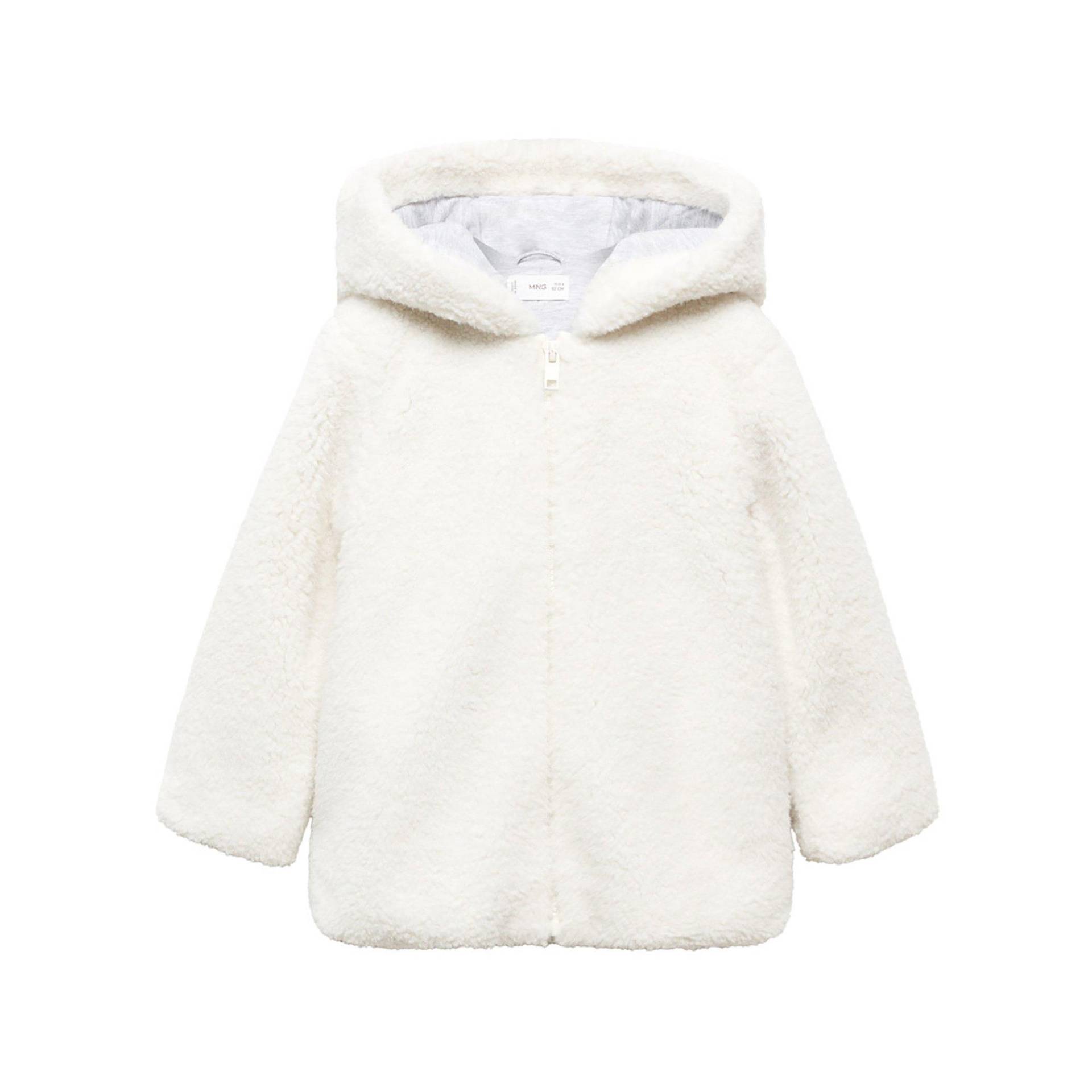 Mantel Unisex Offwhite mese/18-24M von MANGO BABY