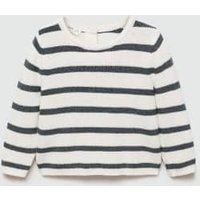 Gestreifter Strickpullover von MANGO BABY