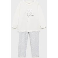 Langer Pyjama mit Sternenmuster von MANGO BABY