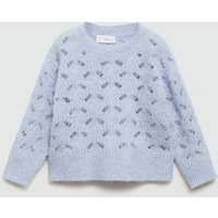 Pullover mit Lochstrickmuster Pullover mit Lochstrickmuster von MANGO BABY