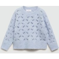 Pullover mit Lochstrickmuster von MANGO BABY