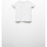 Rüschenbluse aus Leinen Rüschenbluse aus Leinen von MANGO BABY